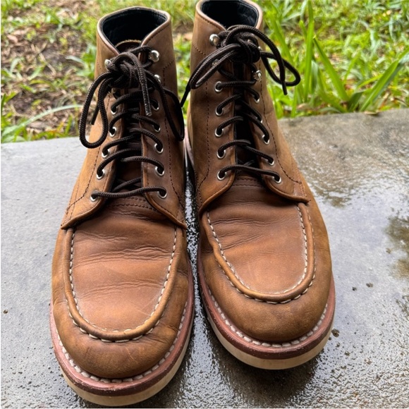 Classic Brown Leather Men's Boots - Picture 6 of 6